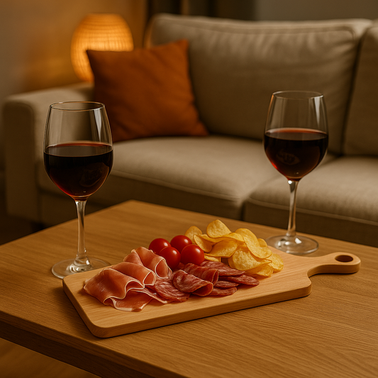 Planche Apéro Artisanale WOOW™ – Chêne Massif, Fait Main dans Mon Atelier