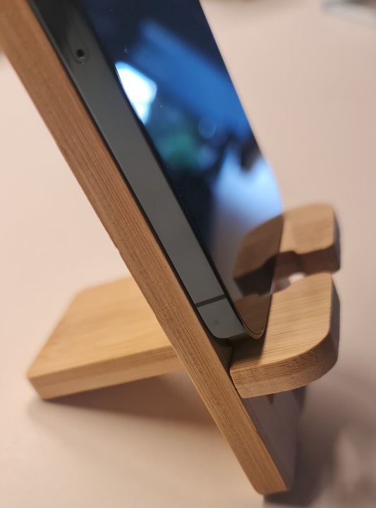 Support Smartphone WOOW™ en Bois – Élégant, Compact ou Ultra Stable